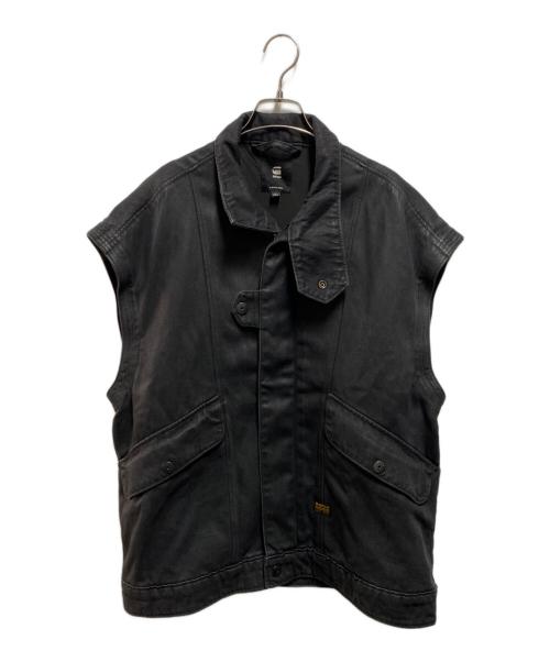 G-STAR RAW（ジースターロゥ）G-STAR RAW (ジースターロゥ) Utility Biker Jacket ブラック サイズ:Ｍの古着・服飾アイテム