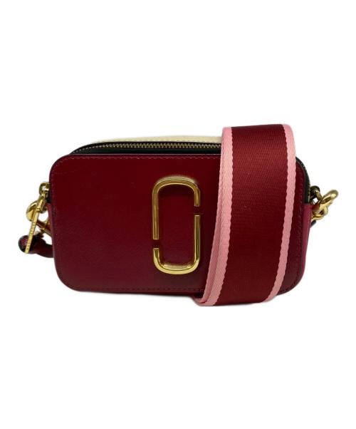 MARC JACOBS（マークジェイコブズ）MARC JACOBS (マークジェイコブス) スナップショットショルダーバッグ レッドの古着・服飾アイテム