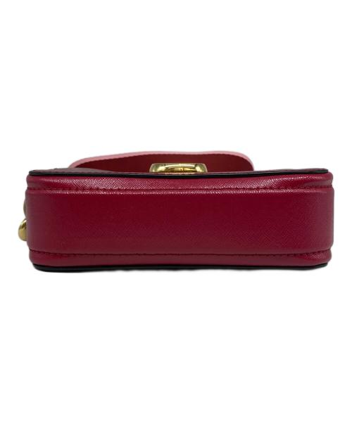 MARC JACOBS（マークジェイコブズ）MARC JACOBS (マークジェイコブス) スナップショットショルダーバッグ レッドの古着・服飾アイテム