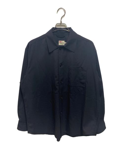 Traditional Weatherwear（トラディショナルウェザーウェア）Traditional Weatherwear (トラディショナルウェザーウェア) 25SS UNIONWEAR SHIRT 001 ネイビー サイズ:Mの古着・服飾アイテム