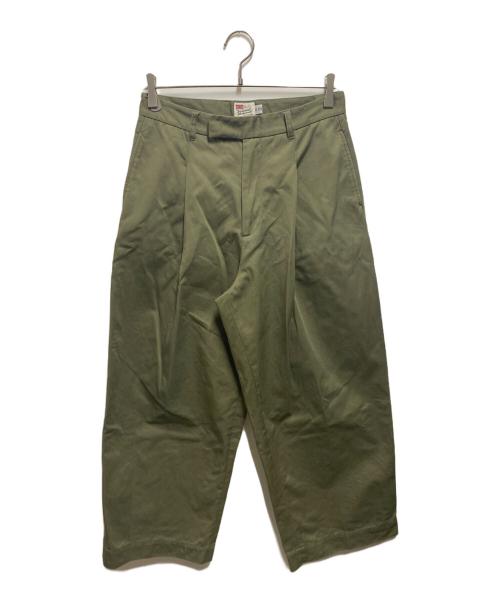 Traditional Weatherwear（トラディショナルウェザーウェア）Traditional Weatherwear (トラディショナルウェザーウェア) UNIONSLACKS 103 CHINO グリーン サイズ:XSの古着・服飾アイテム