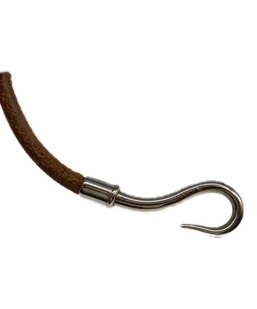 HERMES（エルメス）HERMES (エルメス) ジャンボチョーカー ブラウンの古着・服飾アイテム