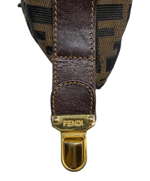 FENDI（フェンディ）FENDI (フェンディ) バニティポーチ ブラウンの古着・服飾アイテム