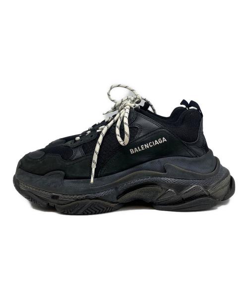 BALENCIAGA（バレンシアガ）BALENCIAGA (バレンシアガ) TRIPLE S ブラック サイズ:27.5cmの古着・服飾アイテム