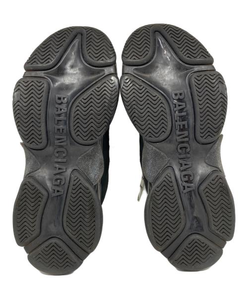 BALENCIAGA（バレンシアガ）BALENCIAGA (バレンシアガ) TRIPLE S ブラック サイズ:27.5cmの古着・服飾アイテム