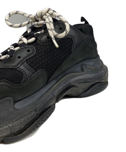 BALENCIAGA（バレンシアガ）BALENCIAGA (バレンシアガ) TRIPLE S ブラック サイズ:27.5cmの古着・服飾アイテム