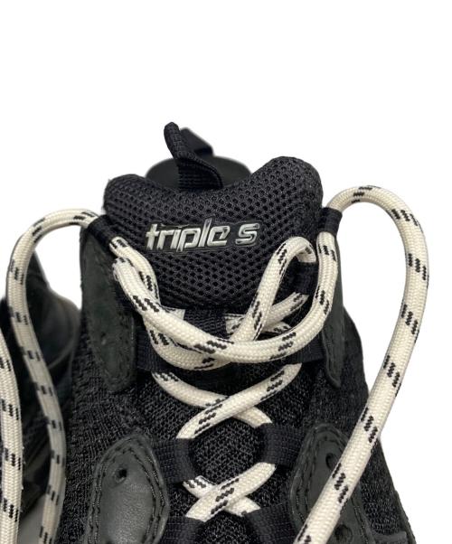 BALENCIAGA（バレンシアガ）BALENCIAGA (バレンシアガ) TRIPLE S ブラック サイズ:27.5cmの古着・服飾アイテム
