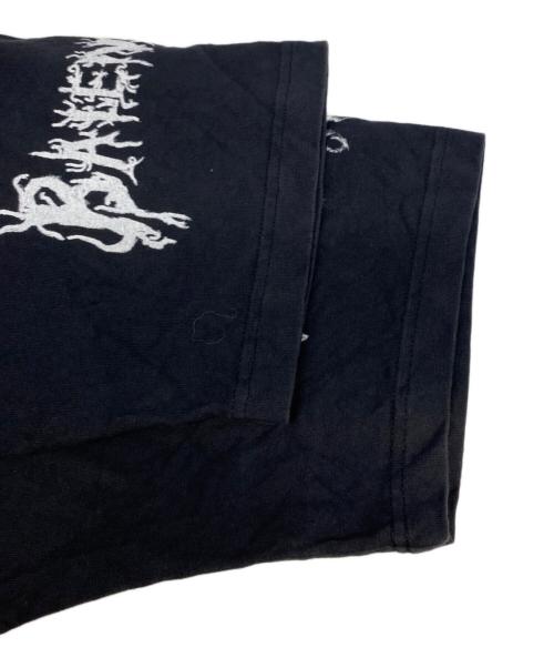 BALENCIAGA（バレンシアガ）BALENCIAGA (バレンシアガ) 24SS オーバーサイズメタルロゴTシャツ ブラック サイズ:Ｍの古着・服飾アイテム
