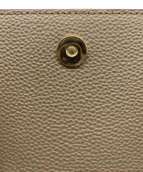 LAUREN RALPH LAUREN（ローレンラルフローレン）LAUREN RALPH LAUREN (ローレンラルフローレン) ハンドバッグ ベージュの古着・服飾アイテム