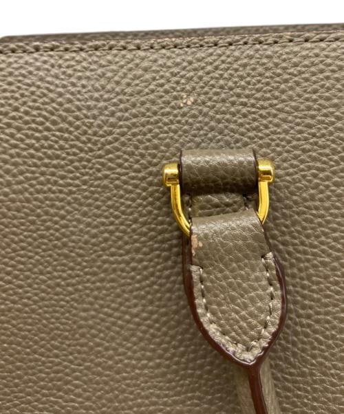 LAUREN RALPH LAUREN（ローレンラルフローレン）LAUREN RALPH LAUREN (ローレンラルフローレン) ハンドバッグ ベージュの古着・服飾アイテム