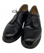 U'S NAVYアメリカ海軍）の古着「サービスシューズ」｜ブラック