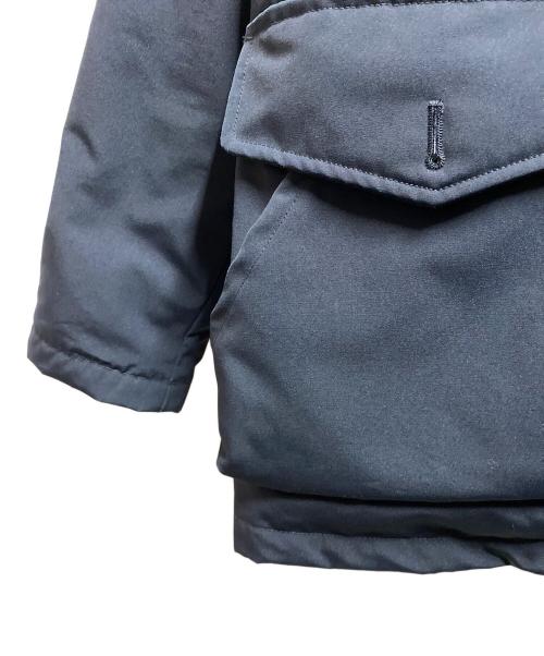 DANTON（ダントン）DANTON (ダントン) FAKE FUR HOODED DOWN JACKET ネイビー サイズ:Ｓの古着・服飾アイテム