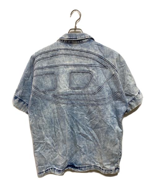 DIESEL（ディーゼル）DIESEL (ディーゼル) D-Nabil-S デニムシャツ インディゴ サイズ:Lの古着・服飾アイテム