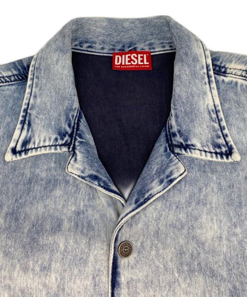 DIESEL（ディーゼル）DIESEL (ディーゼル) D-Nabil-S デニムシャツ インディゴ サイズ:Lの古着・服飾アイテム