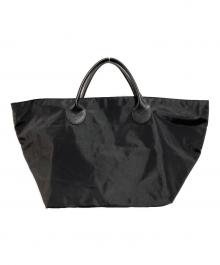 Herve Chapelier（エルベシャプリエ）の古着「トートバッグ」｜ブラック
