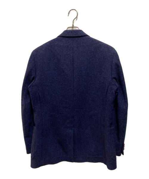 RRL（ダブルアールエル）RRL (ダブルアールエル) クルミボタン3Bツイードジャケット ネイビー サイズ:38の古着・服飾アイテム