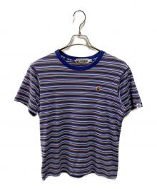 A BATHING APE（アベイシングエイプ）の古着「00's ボーダーTシャツ」｜マルチカラー