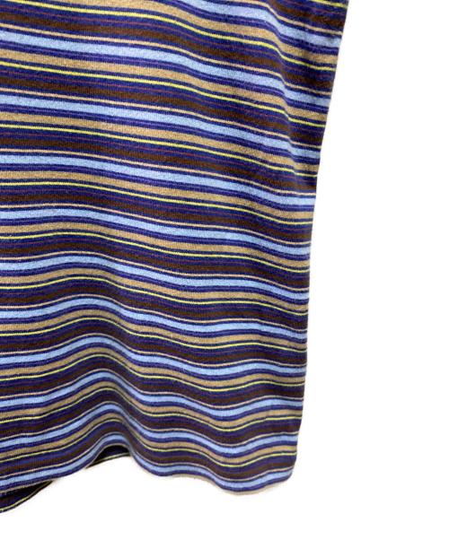 A BATHING APE（アベイシングエイプ）A BATHING APE (アベイシングエイプ) 00's ボーダーTシャツ マルチカラー サイズ:Ｓの古着・服飾アイテム