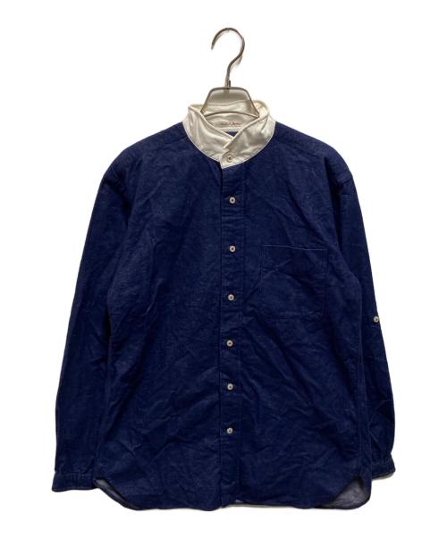 UNION SUPPLY（ユニオンサプライ）UNION SUPPLY (ユニオンサプライ) シャツ ネイビー サイズ:Ｍの古着・服飾アイテム