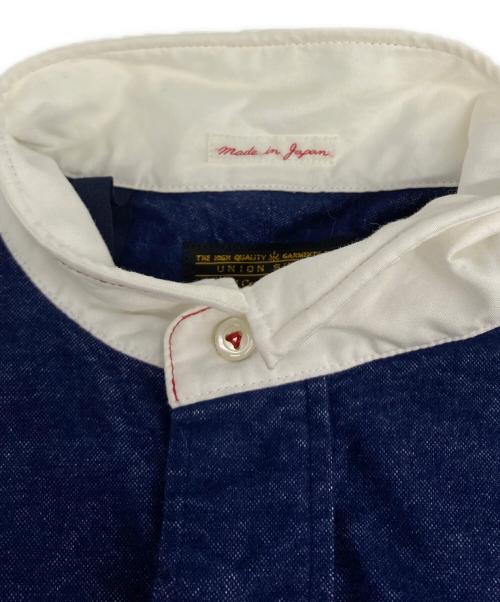 UNION SUPPLY（ユニオンサプライ）UNION SUPPLY (ユニオンサプライ) シャツ ネイビー サイズ:Ｍの古着・服飾アイテム