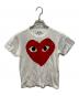 PLAY COMME des GARCONS（プレイコムデギャルソン）の古着「ロゴTシャツ」｜ホワイト