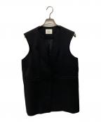 Ameriアメリ）の古着「OVER TEE WITH CURVE VEST」｜ブラック