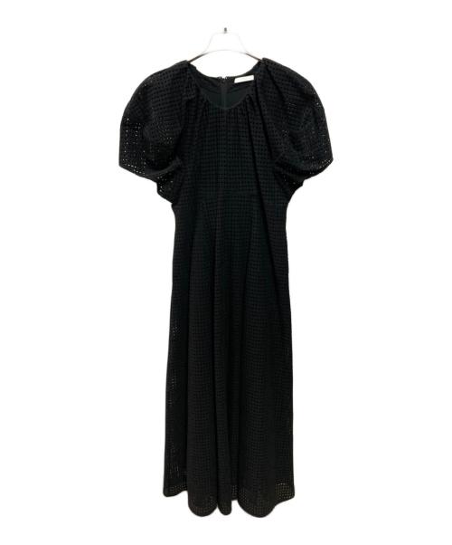 CLANE（クラネ）CLANE (クラネ) ドットメッシュワンピース ブラック サイズ:1の古着・服飾アイテム