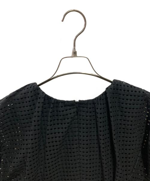 CLANE（クラネ）CLANE (クラネ) ドットメッシュワンピース ブラック サイズ:1の古着・服飾アイテム