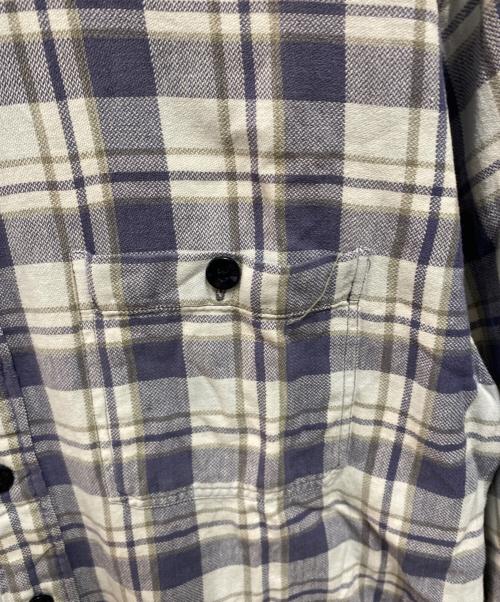 RRL（ダブルアールエル）RRL (ダブルアールエル) 90's チェックシャツ ネイビー×ホワイト サイズ:Ｍの古着・服飾アイテム