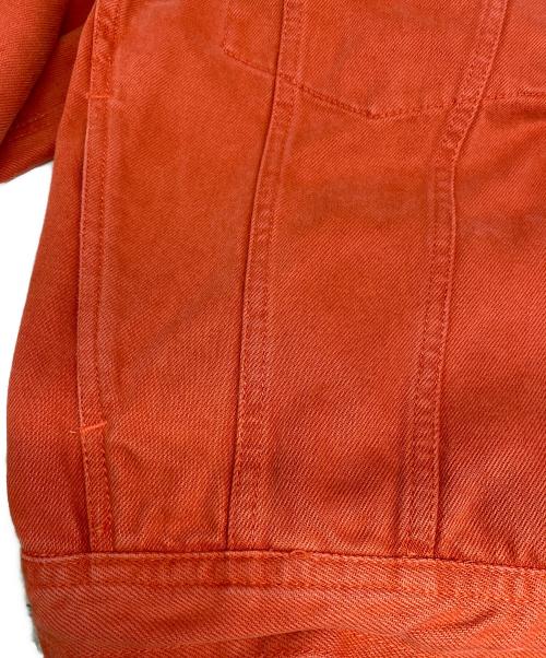 GAP（ギャップ）GAP (ギャップ) 90's フーデッドデニム ジャケット オレンジ サイズ:Ｍの古着・服飾アイテム