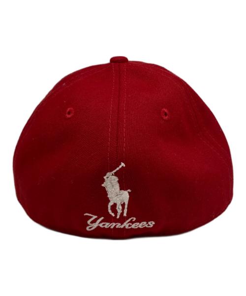 New Era（ニューエラ）New Era (ニューエラ) POLO RALPH LAUREN (ポロ・ラルフローレン) キャップ レッドの古着・服飾アイテム