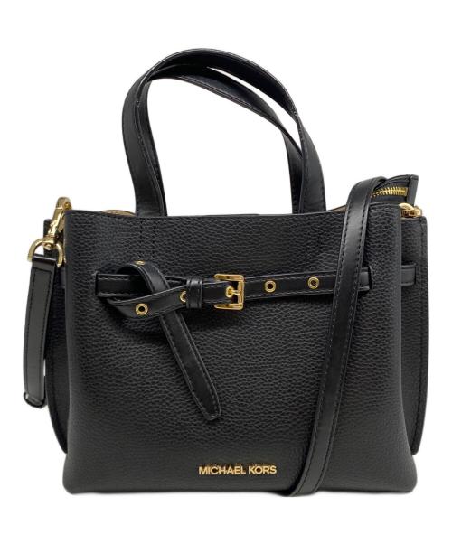 MICHAEL KORS（マイケル・コース）MICHAEL KORS (マイケル・コース) 2WAYバッグ ブラックの古着・服飾アイテム