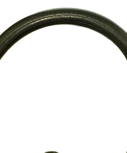 GUCCI（グッチ）GUCCI (グッチ) GG キャンバスクハンドバッグ ブラックの古着・服飾アイテム