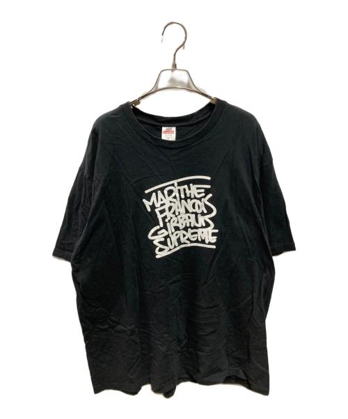 SUPREME（シュプリーム）SUPREME (シュプリーム) MARITHE+FRANCOIS GIRBAUD (マリテフランソワジルボー) 25SS Marithe Francois Girbaud Tee マリテフランソワジルボーTシャツ ブラック サイズ:ＸＬの古着・服飾アイテム