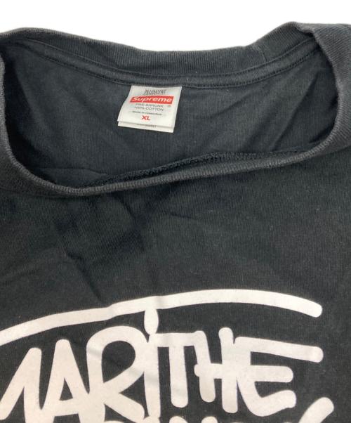 SUPREME（シュプリーム）SUPREME (シュプリーム) MARITHE+FRANCOIS GIRBAUD (マリテフランソワジルボー) 25SS Marithe Francois Girbaud Tee マリテフランソワジルボーTシャツ ブラック サイズ:ＸＬの古着・服飾アイテム