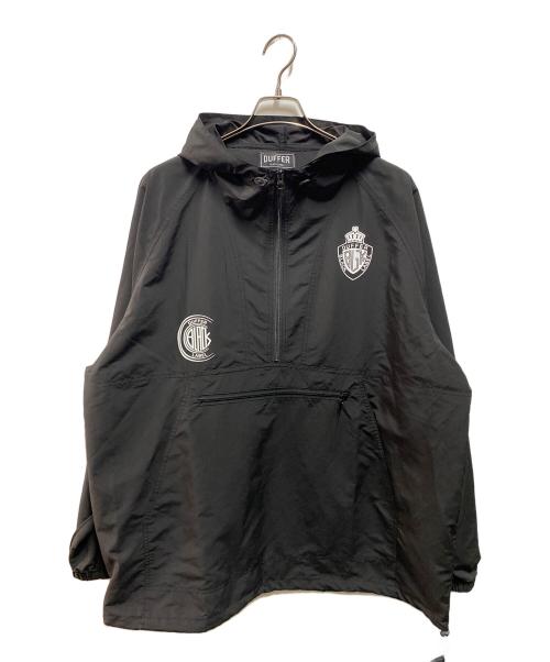 DUFFER BLACK LABEL（ダファー ブラック レーベル）DUFFER BLACK LABEL (ダファー ブラック レーベル) アノラックパーカー ブラック サイズ:XLの古着・服飾アイテム