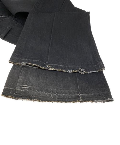 KAPITAL（キャピタル）KAPITAL (キャピタル) OKABELLBO ブーツカットパンツ ブラック サイズ:28の古着・服飾アイテム