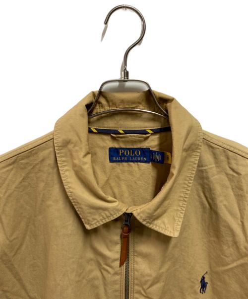 POLO RALPH LAUREN（ポロ・ラルフローレン）POLO RALPH LAUREN (ポロ・ラルフローレン) スイングトップ ベージュ サイズ:Ｌの古着・服飾アイテム