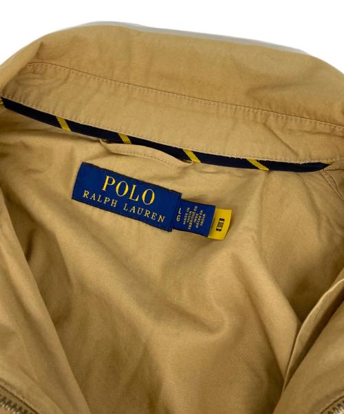 POLO RALPH LAUREN（ポロ・ラルフローレン）POLO RALPH LAUREN (ポロ・ラルフローレン) スイングトップ ベージュ サイズ:Ｌの古着・服飾アイテム