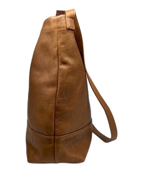 SLOW（スロウ）SLOW (スロウ) レザーバッグ ブラウンの古着・服飾アイテム
