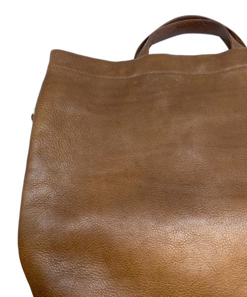 SLOW（スロウ）SLOW (スロウ) レザーバッグ ブラウンの古着・服飾アイテム
