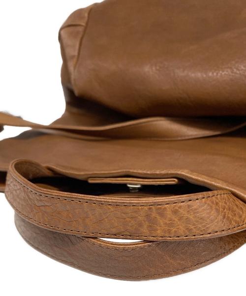 SLOW（スロウ）SLOW (スロウ) レザーバッグ ブラウンの古着・服飾アイテム