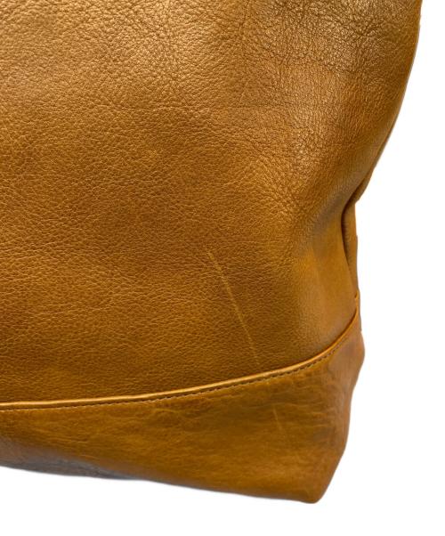 SLOW（スロウ）SLOW (スロウ) レザーバッグ ブラウンの古着・服飾アイテム