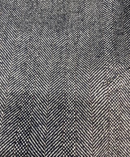 Burberry's（バーバリー）Burberry's (バーバリーズ) カシミヤ混ステンカラーコート ブラック×グレー サイズ:Ｍの古着・服飾アイテム