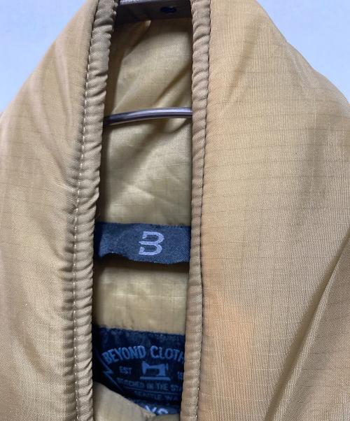 Beyond Clothing（ビヨンドクロージング）Beyond Clothing (ビヨンドクロージング) A7 AXIOS COLD JACKET ブラウン サイズ:ＸＳの古着・服飾アイテム