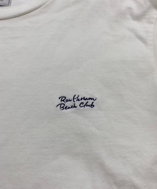 Ron Herman（ロンハーマン）Ron Herman (ロンハーマン) ビーチクラブ ロングスリーブティー ホワイト サイズ:Lの古着・服飾アイテム