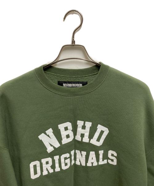 NEIGHBORHOOD（ネイバーフッド）NEIGHBORHOOD (ネイバーフッド) スウェット グリーン サイズ:Ｌの古着・服飾アイテム