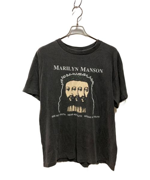 TULTEX（タルテックス）TULTEX (タルテックス) MARILYN MANSON Tシャツ ブラック サイズ:Lの古着・服飾アイテム