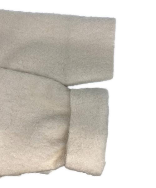 YORI（ヨリ）YORI (ヨリ) ウールモヘアシャギージャケット ピンク サイズ:ＦＲＥＥの古着・服飾アイテム