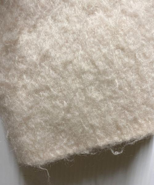 YORI（ヨリ）YORI (ヨリ) ウールモヘアシャギージャケット ピンク サイズ:ＦＲＥＥの古着・服飾アイテム